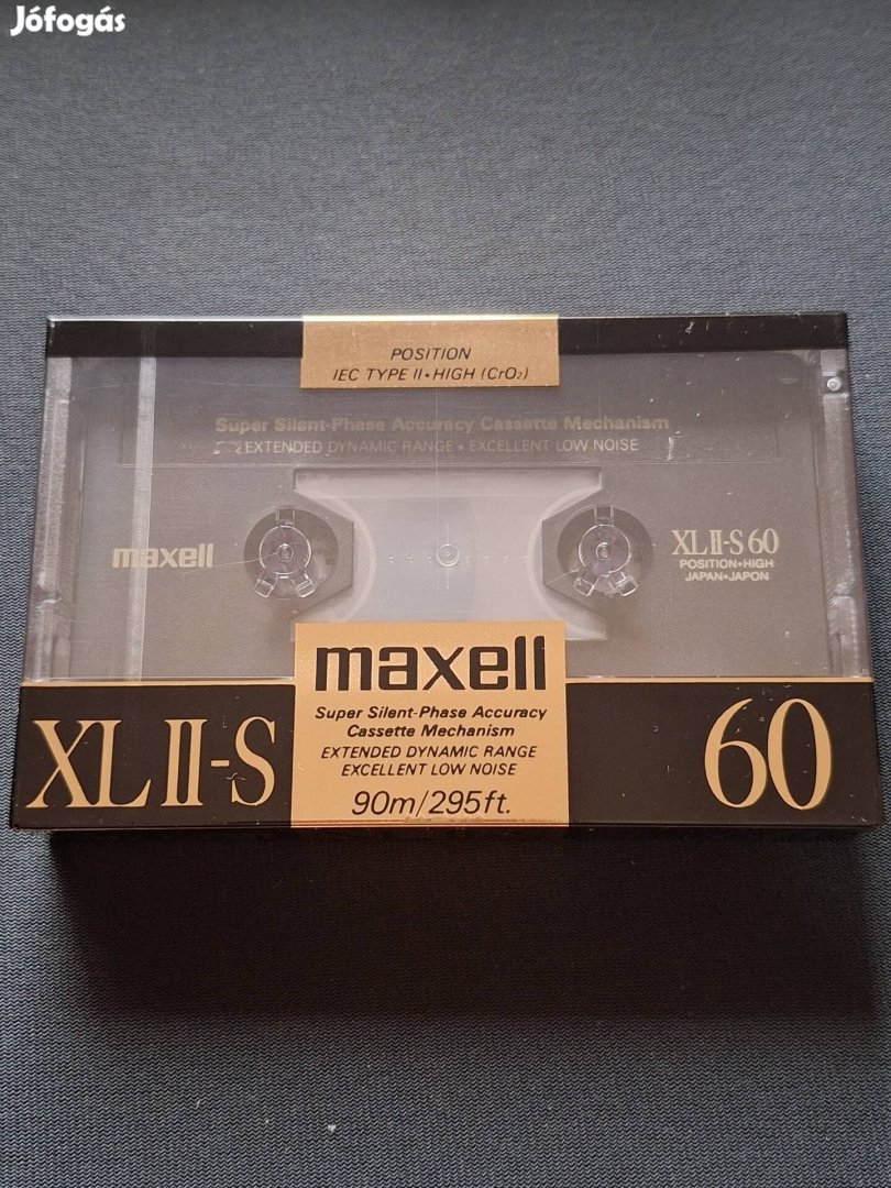 Maxell XL-IIS 60 bontatlan kazetta 