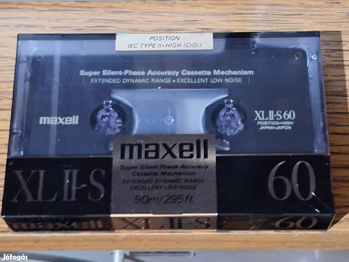 Maxell XL-IIS bontatlan kazetta fóliás 