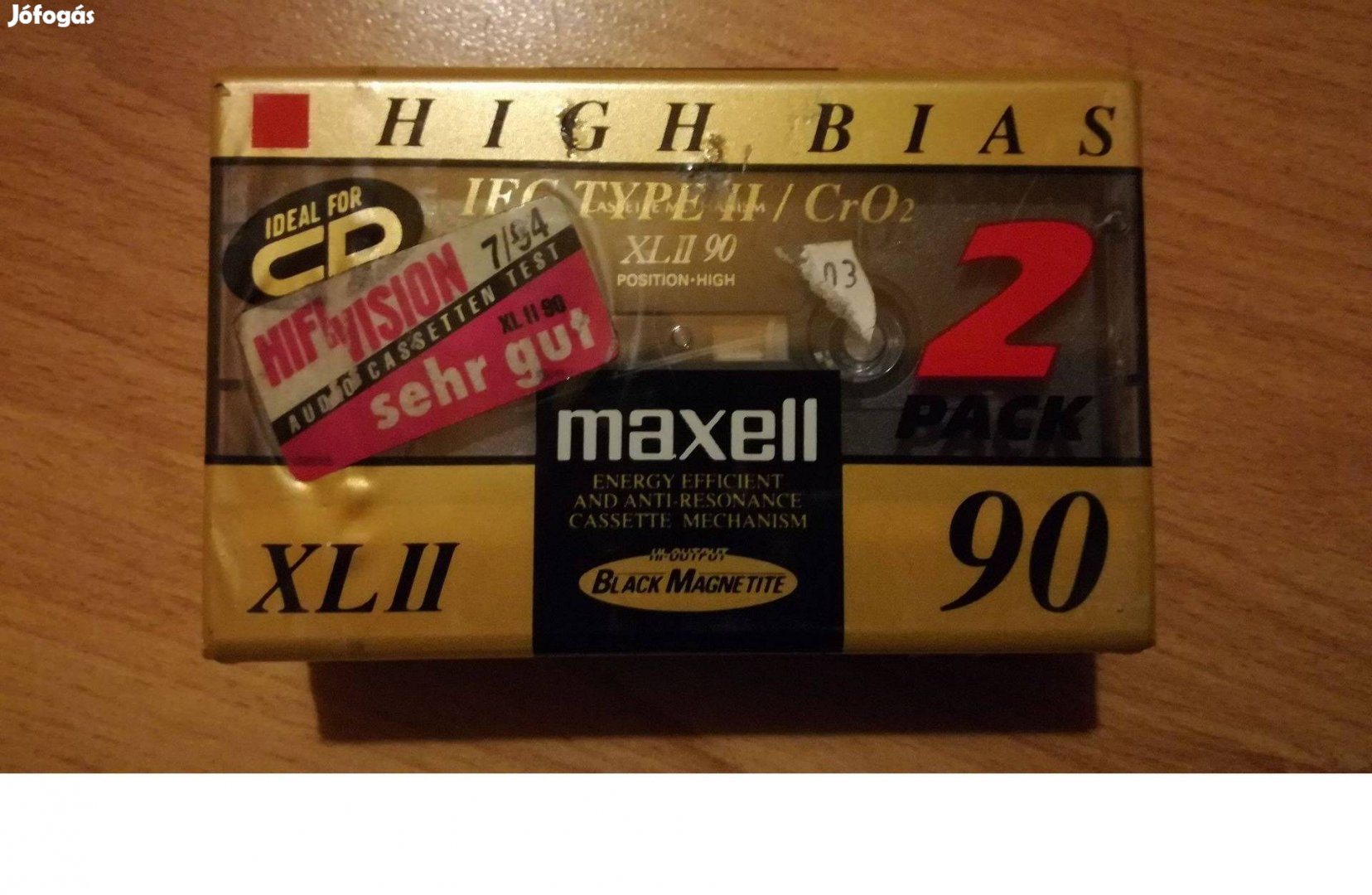 Maxell XL-II duopack bontatlan audió kazetta