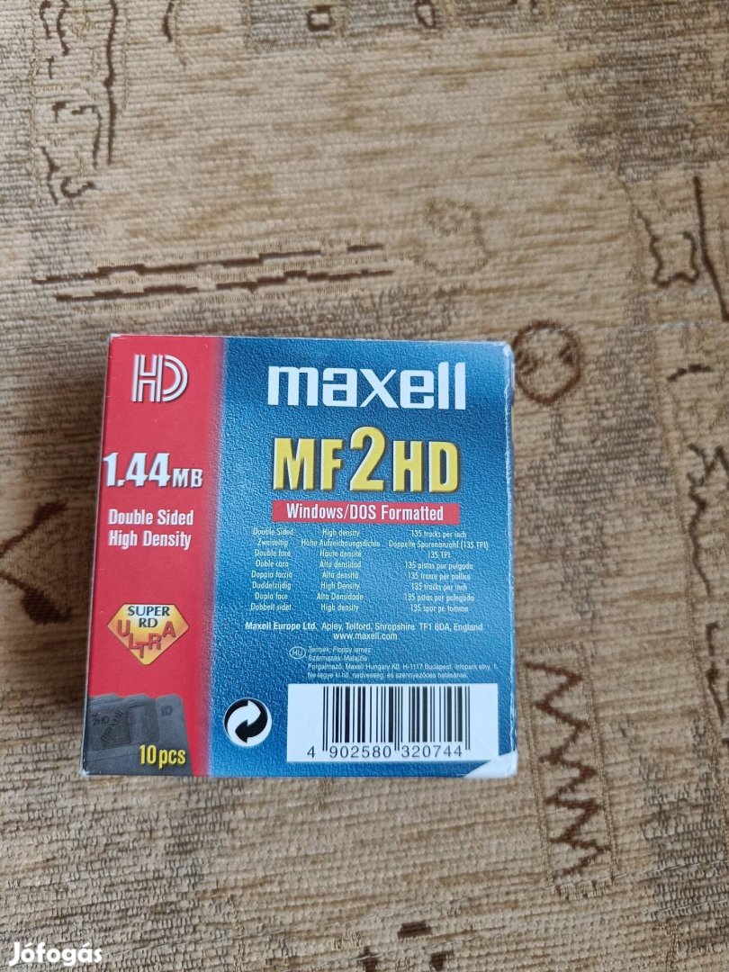 Maxell floppy lemez 1.44 Mb 7 db