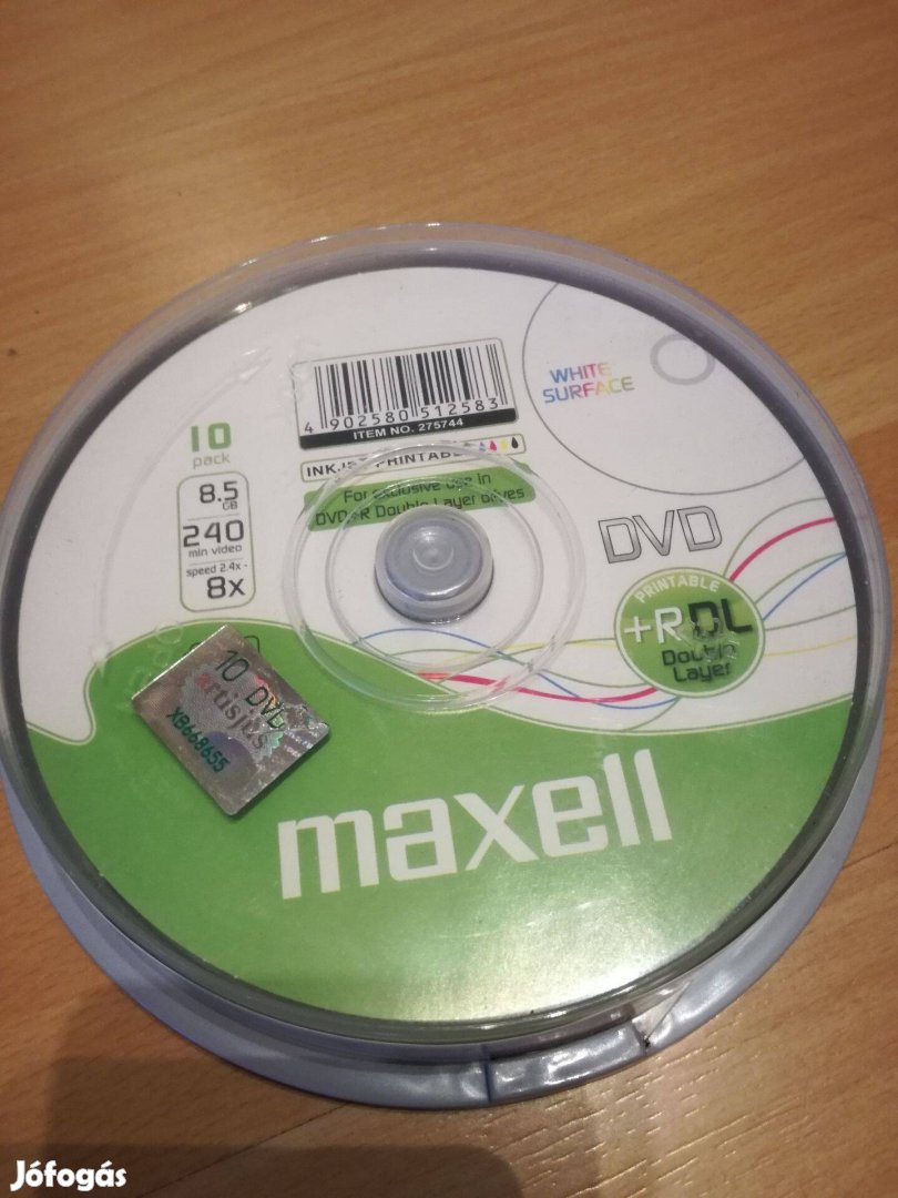 Maxell írható DVD-k