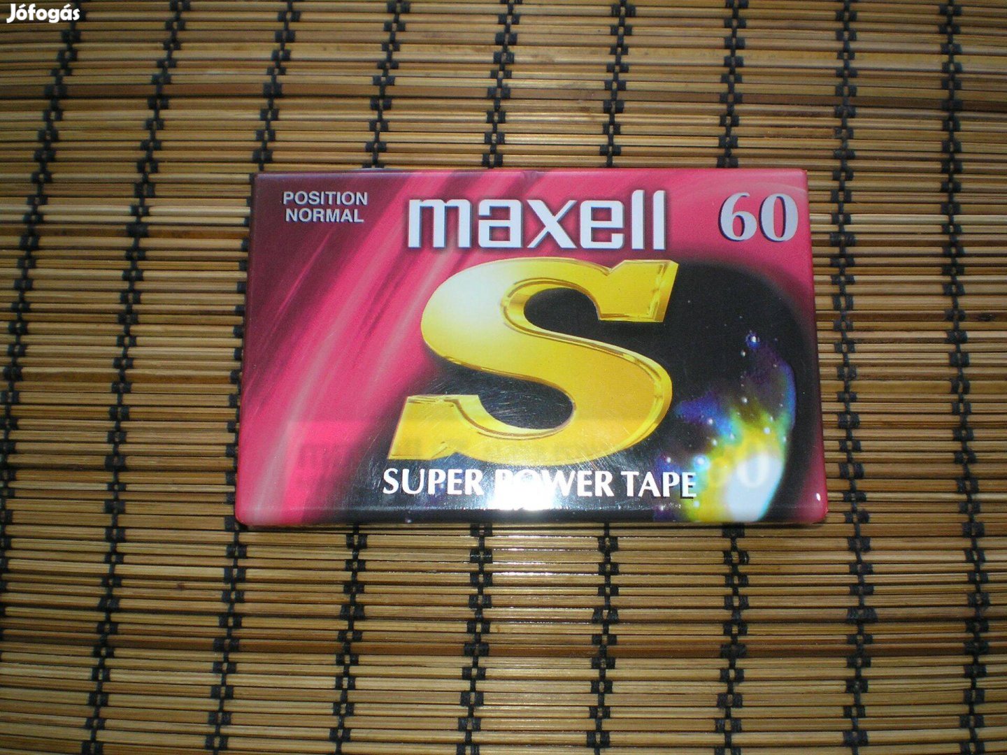 Maxell régi magnó kazetta bontatlan csomagolásban