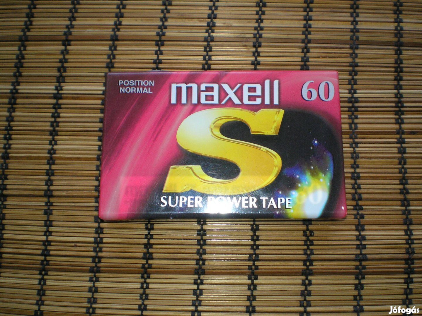 Maxell régi magnó kazetta bontatlan csomagolásban
