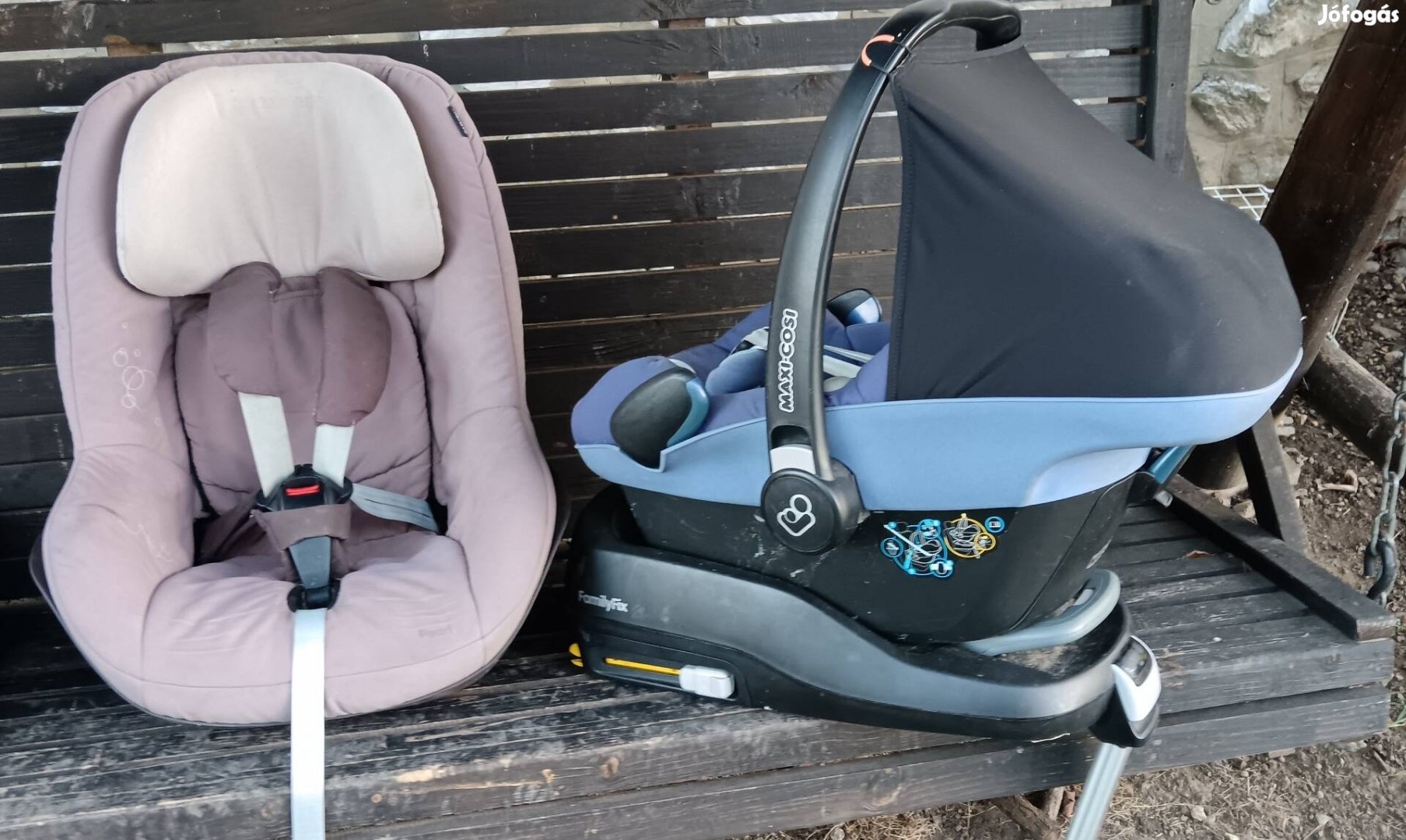 Maxi Cosi familyfix pearl pebble autósülés gyerekülés