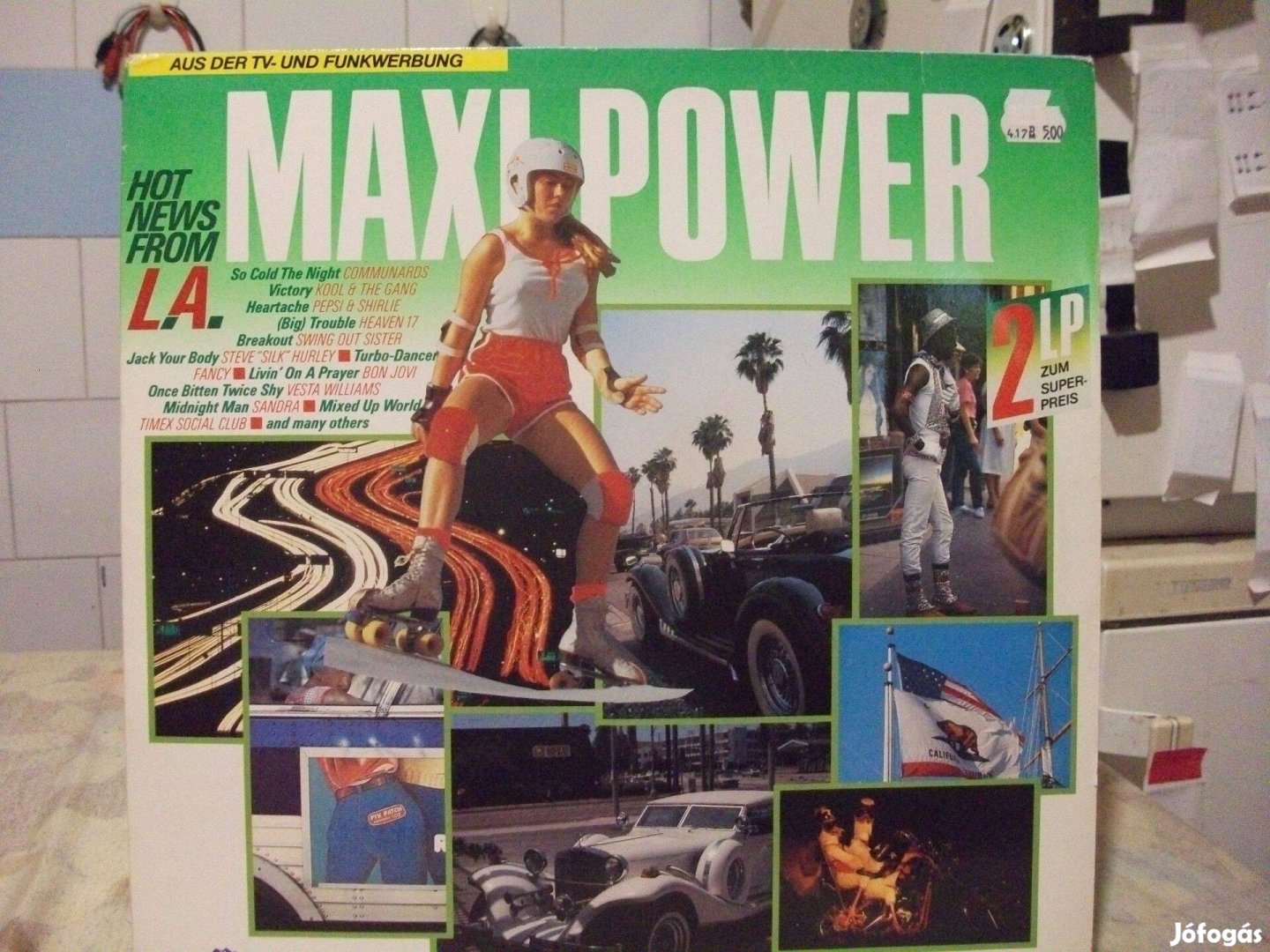 Maxi Power - Euro Italo Disco - dupla lemez - 16 maxi verzió