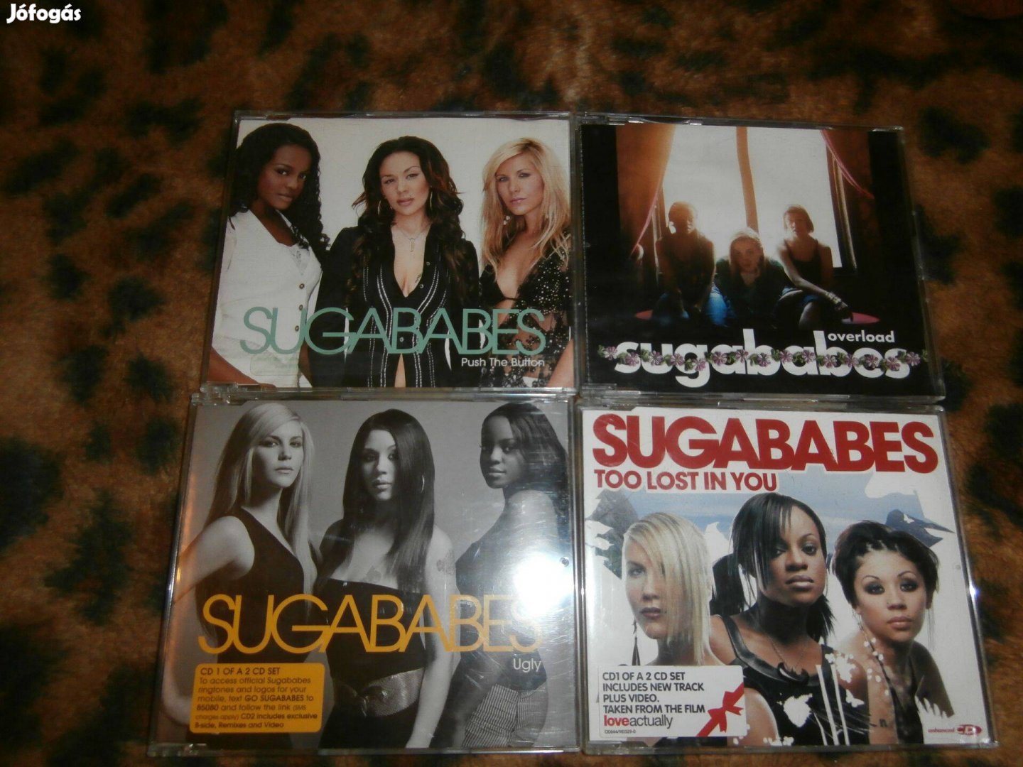 Maxi cd-k sugababes Janet Jackson 400FT/db Több féle