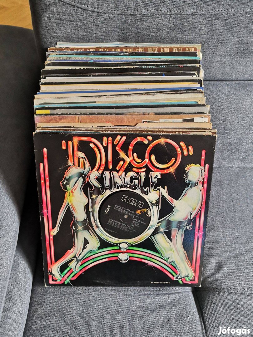 Maxi vinyl bakelit 12" lemezek diszkó diszkó diszkó