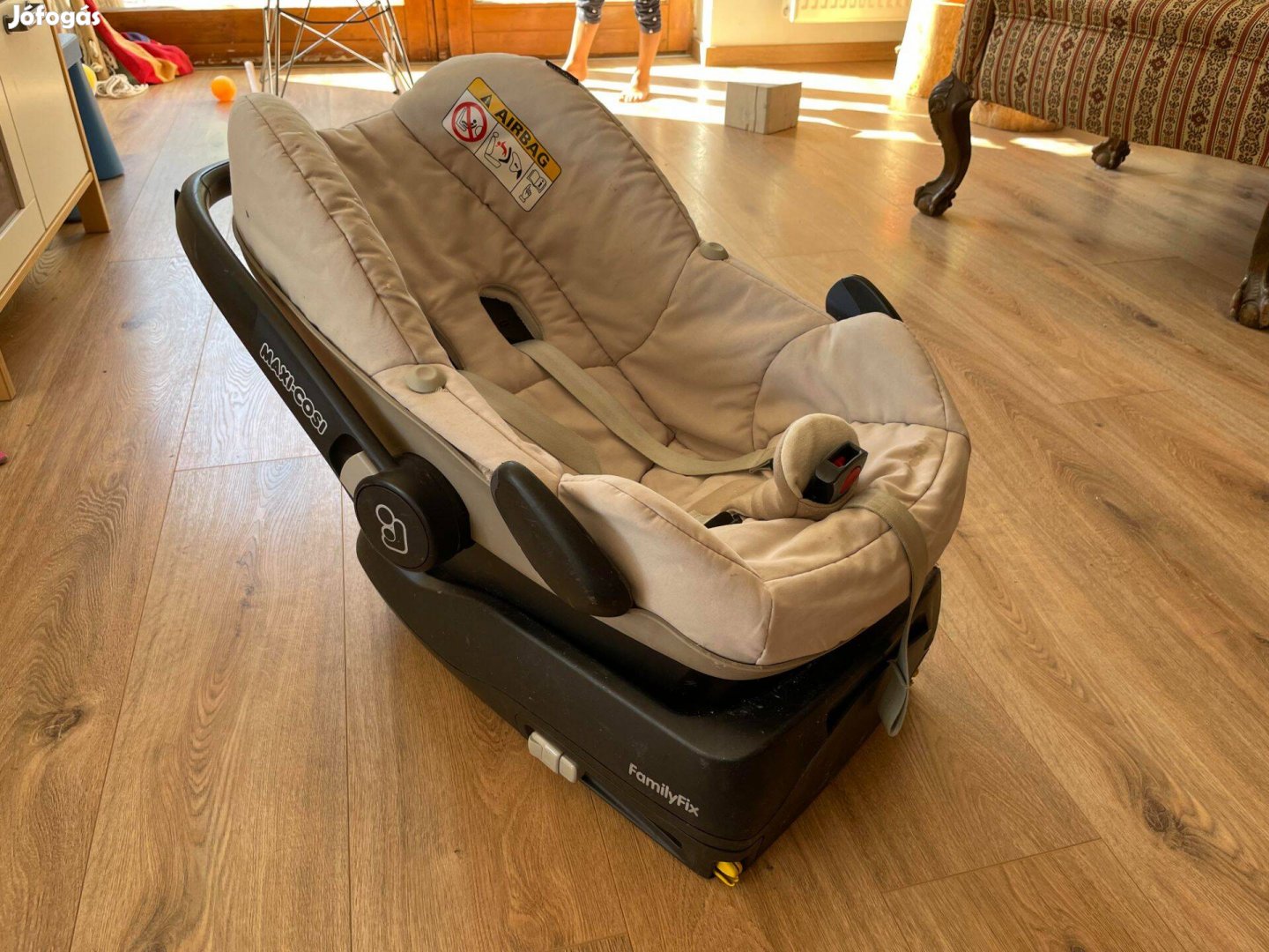 Maxicosi Pebble isofix talppal