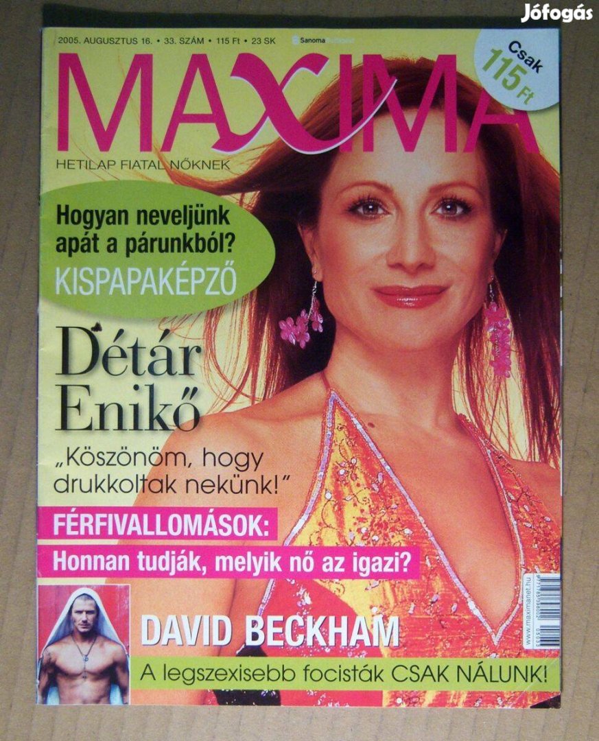 Maxima 2005/augusztus 16. (33.szám) 6kép+tartalom