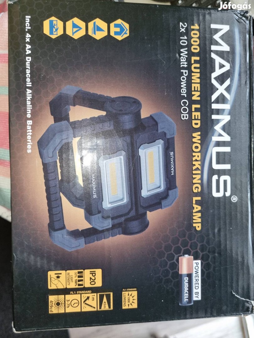 Maximus 2x10 watt os munka lámpa