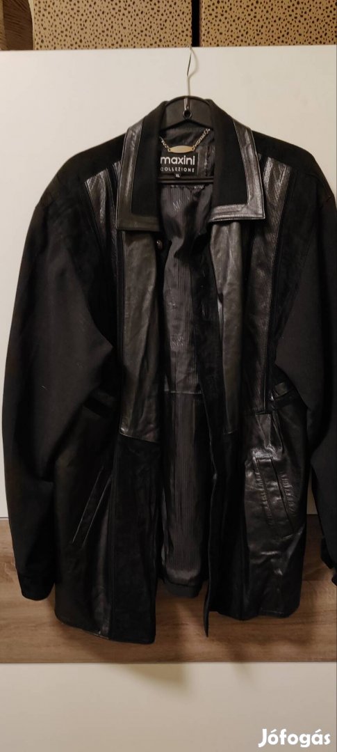 Maxini Collectione férfi bőr kabát XL 