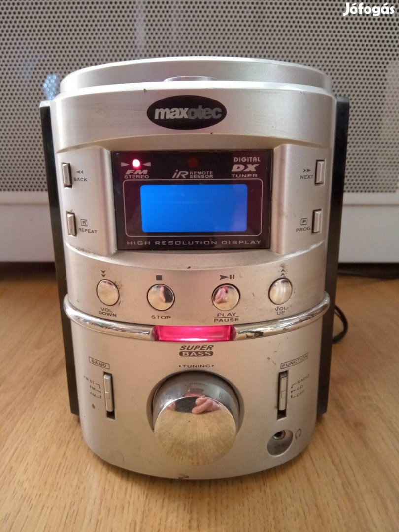 Maxotec Mini hifi rádiós cd lejátszó 