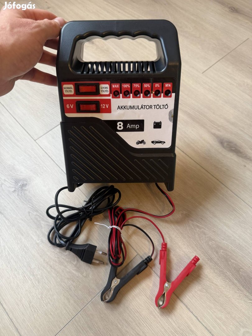Maxspeed akkumulátor töltő 