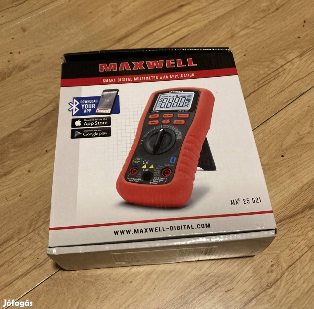 Maxwell MXs 25521 multiméter új.