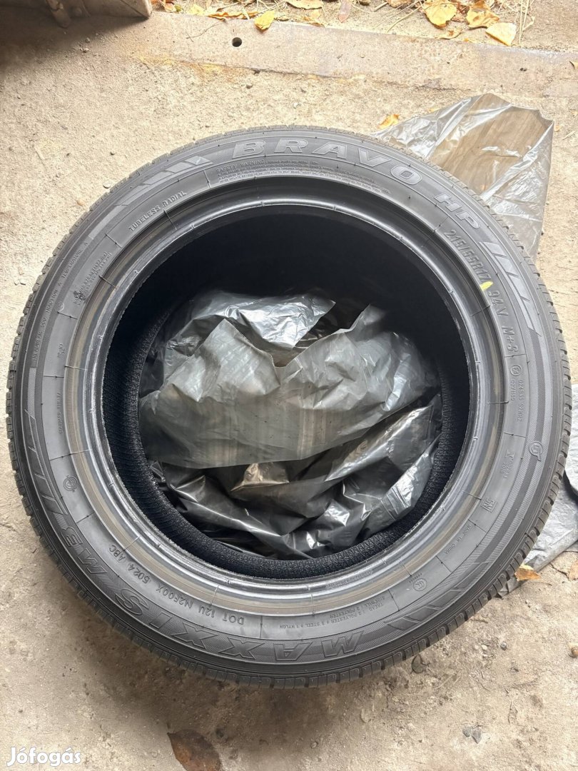 Maxxis Bravo HP 215/55 R17 - DOT 5024 - Újszerű - Nyári