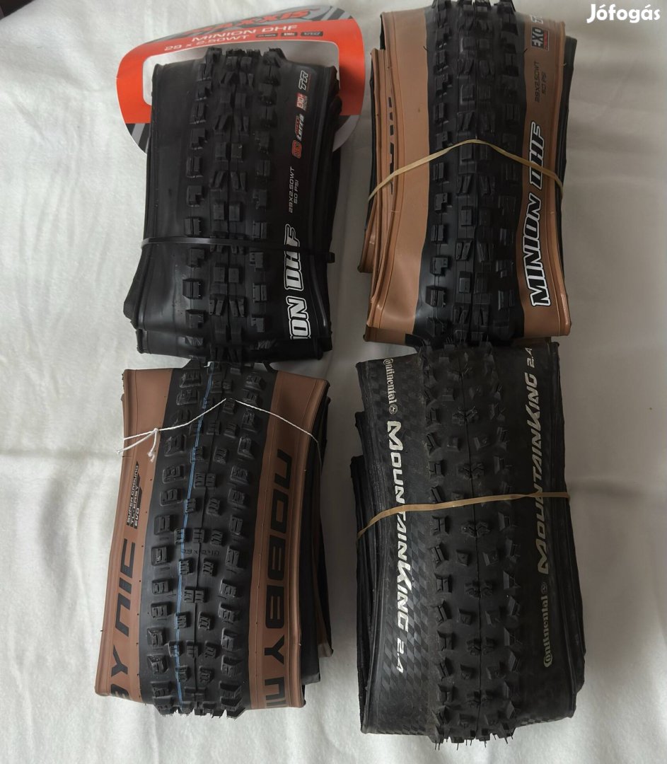 Maxxis Scwalbe Continental kevlár külső gumi Új