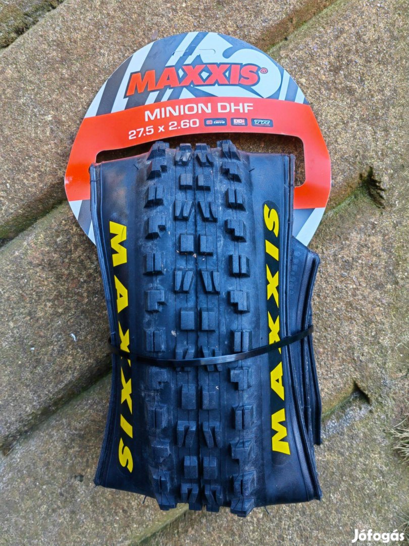 Maxxis minion Dhf 27.5x2.6 kerékpár kevlár külső gumi Új!!! félár