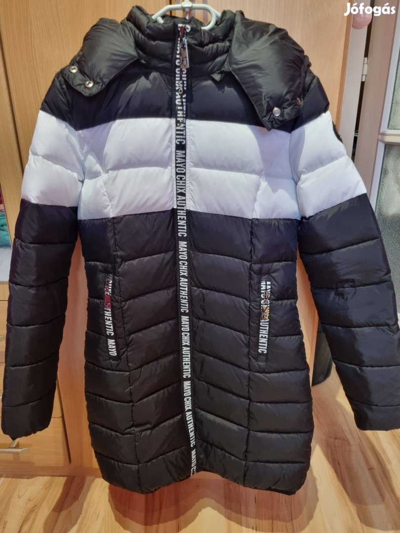 Mayo Chix pepita női téli kabát S méret új