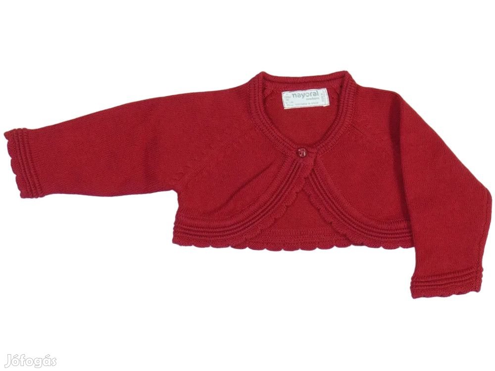 Mayoral Új címke nélküli Lány Bolero Méret 56