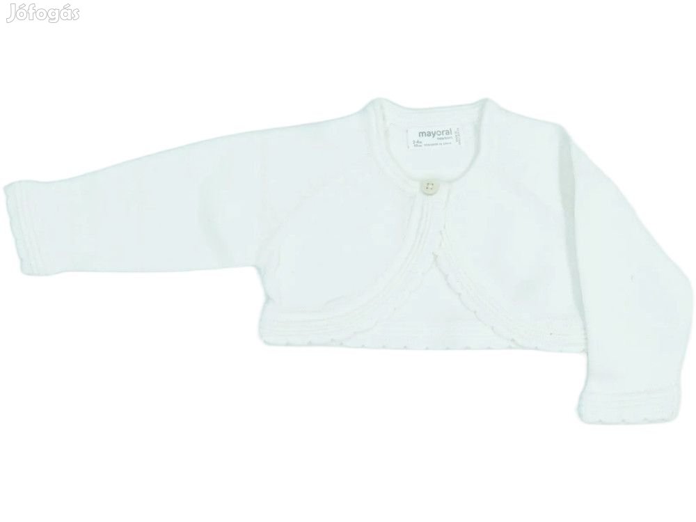 Mayoral Új címke nélküli Lány Bolero Méret 68