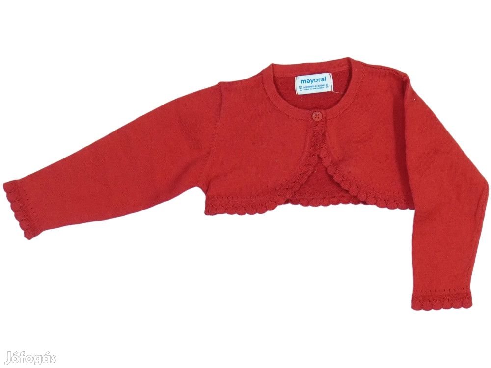Mayoral Új címke nélküli Lány Bolero Méret 80