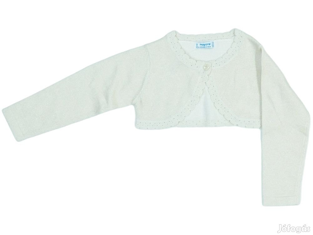 Mayoral Új címke nélküli Lány Bolero Méret 92