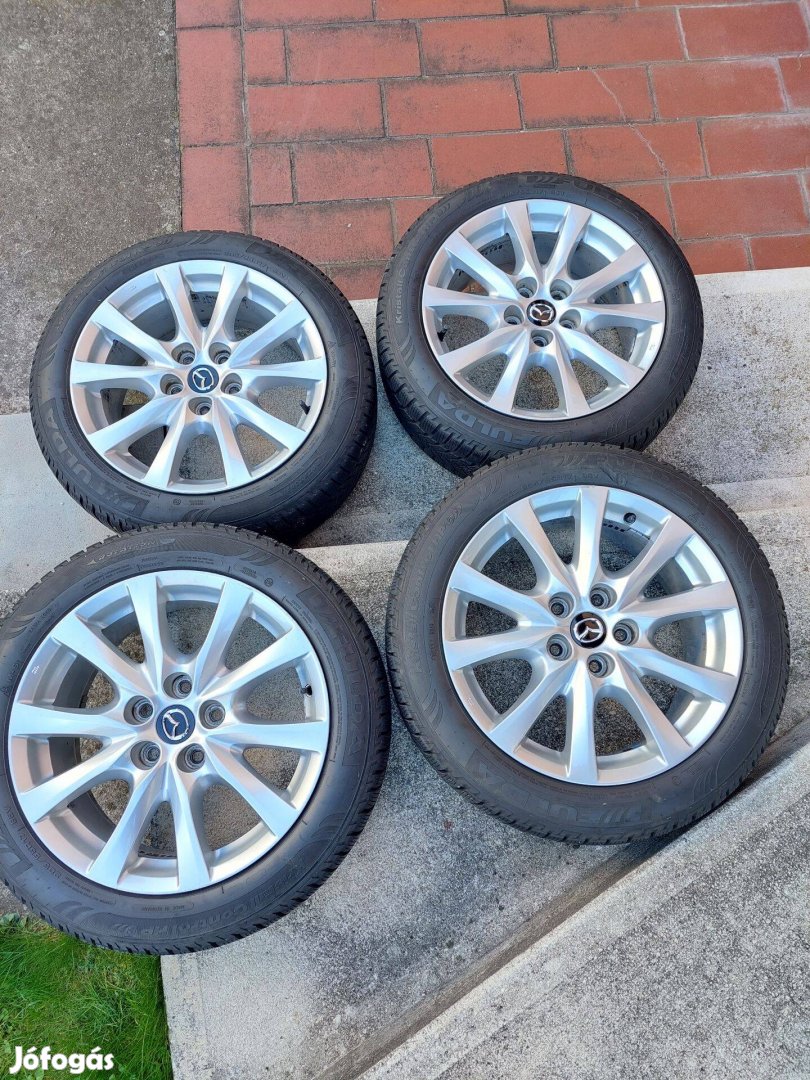 Mazda3,6 alu felni és téli gumi készlet