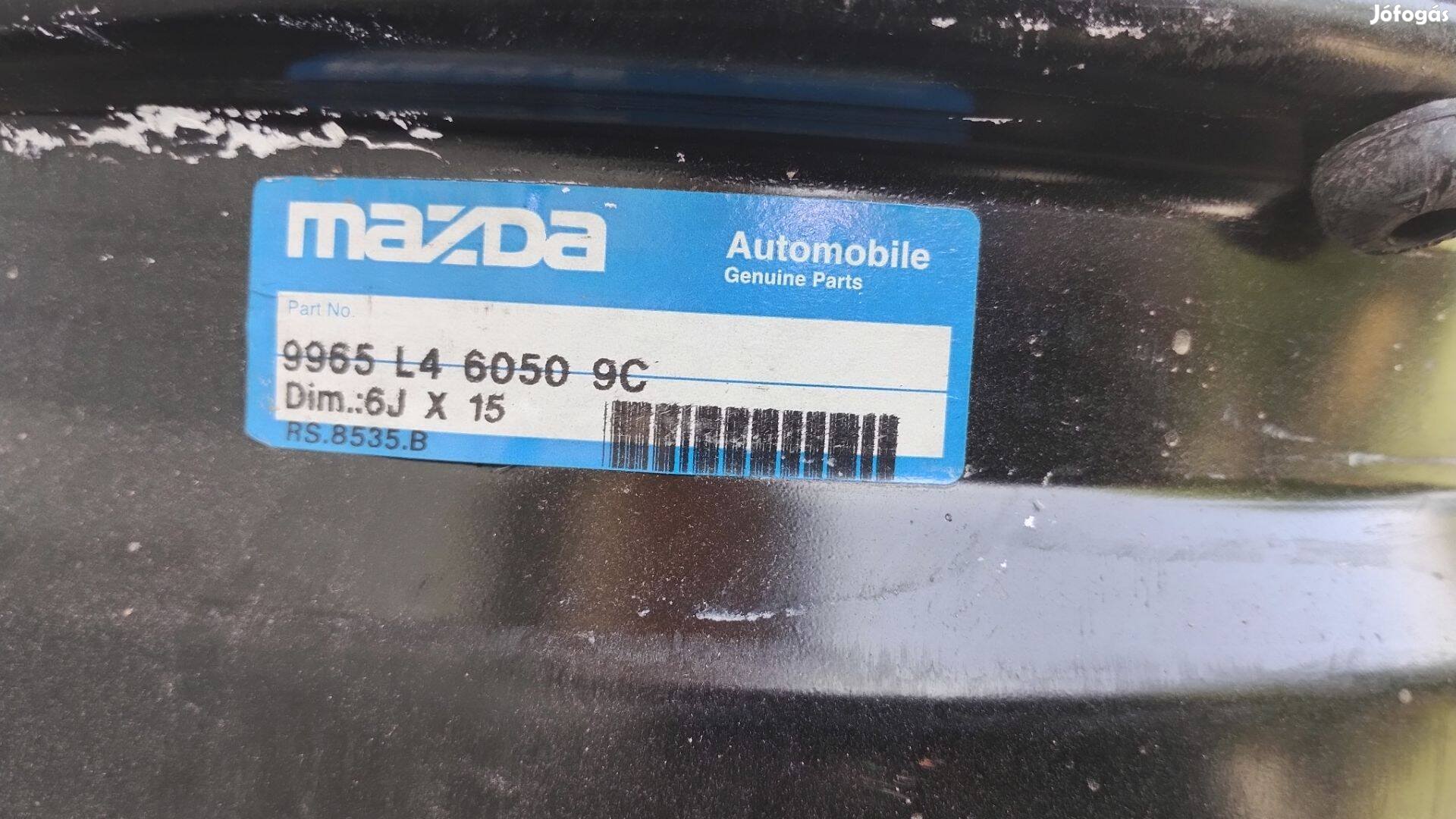 Mazda 15-ös acélfelni garnitúra 4 db