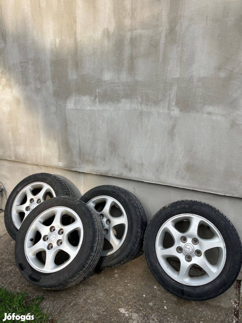 Mazda 15 x 6JJ - 15 felni szett eladó gumikkal