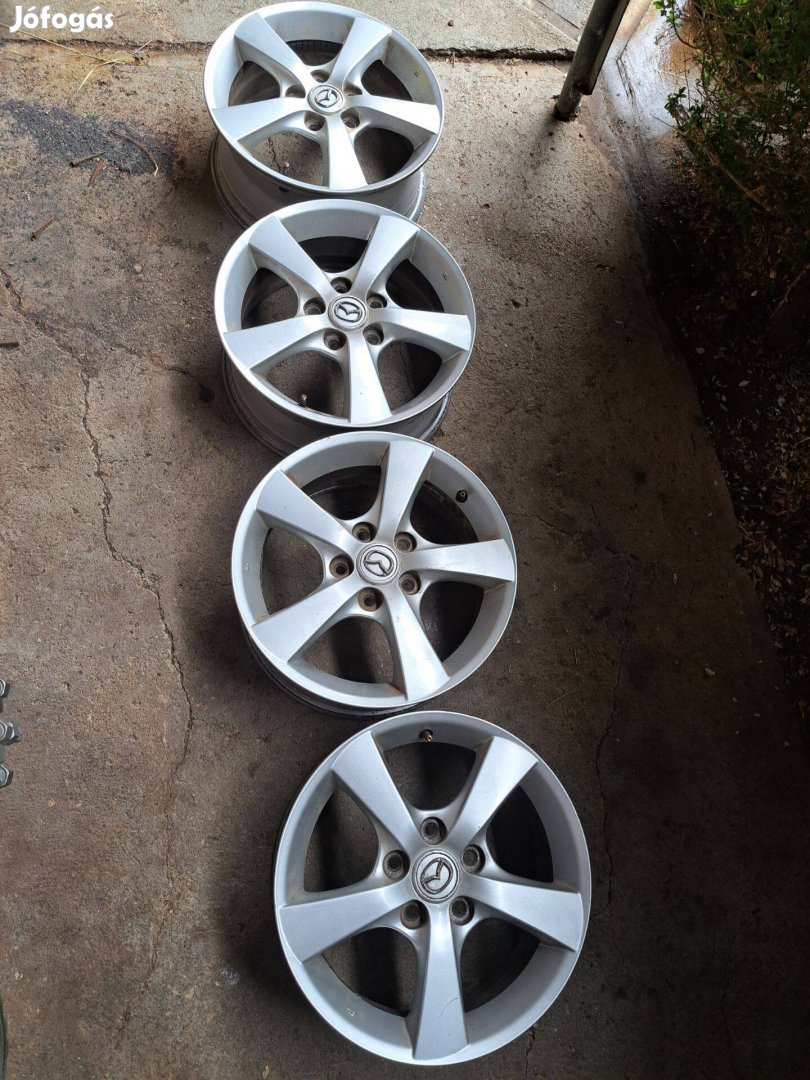 Mazda 16" alufelni garnitúra eladó!