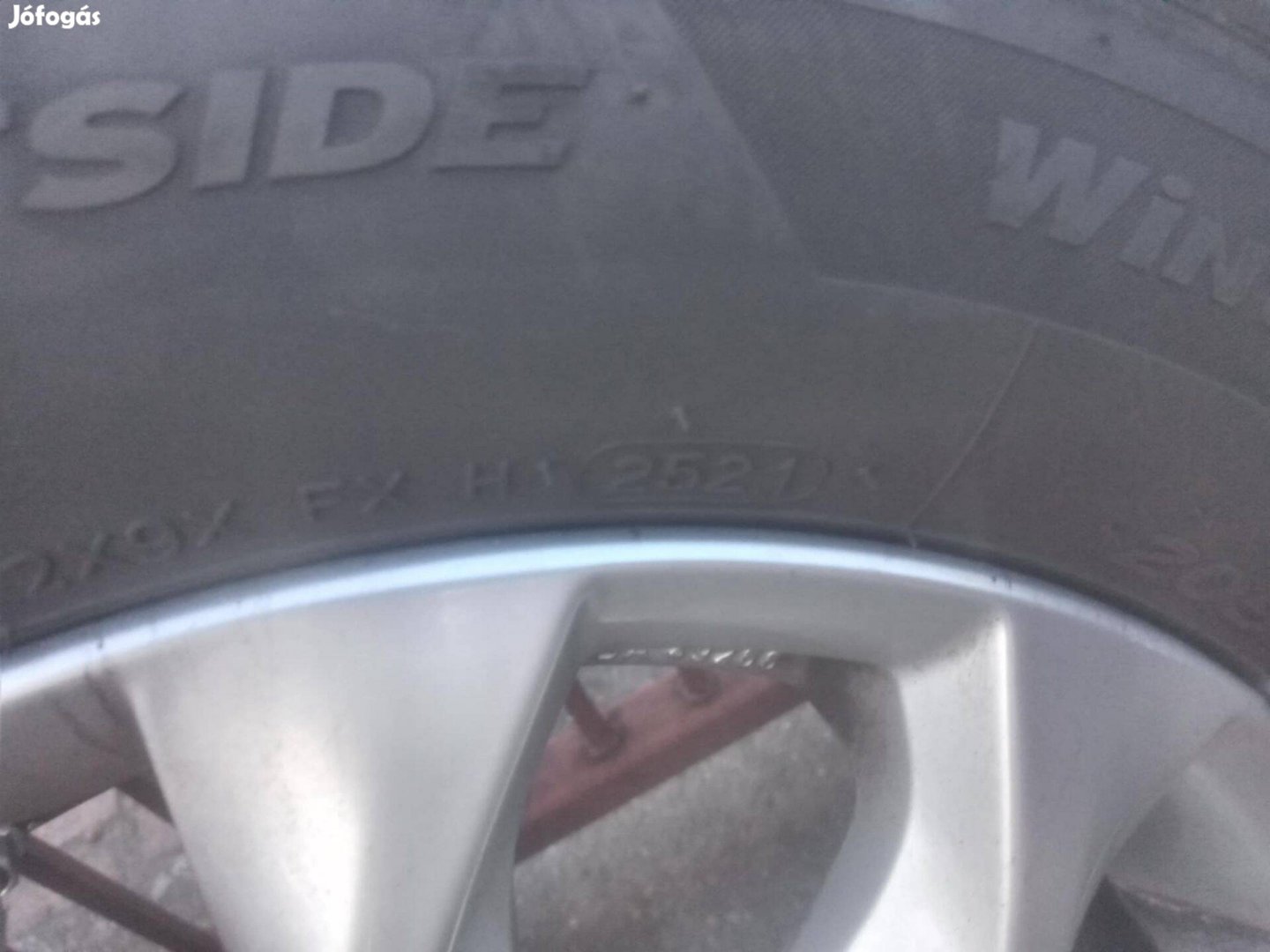 Mazda 16 coll gyári alufelni, szerelt kerék