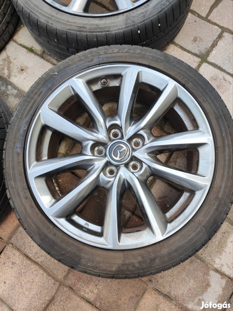 Mazda 18" alufelnis nyári gumis kerekek eladók 
