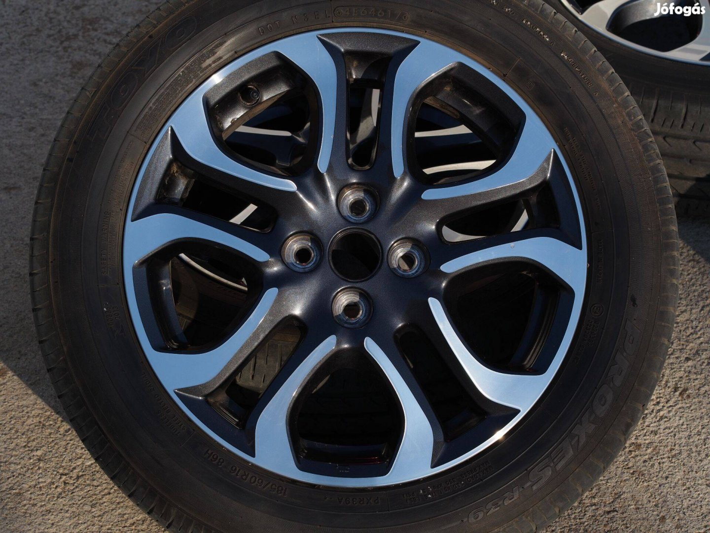 Mazda 2 16" gyári alufelni 4x100 ET40 + Toyo Proxes R39 185/60 R16 86H