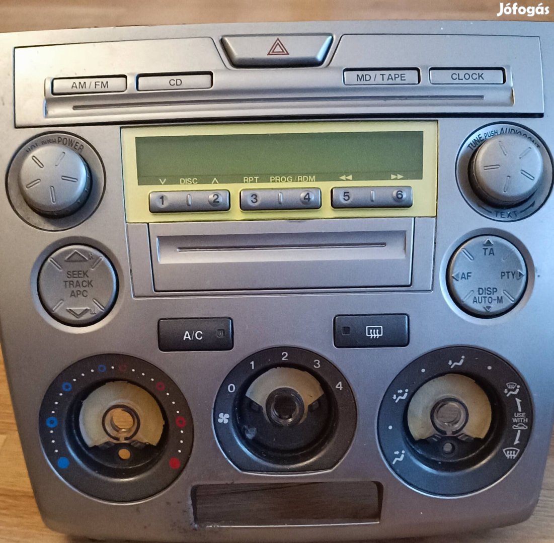Mazda 2 rádió