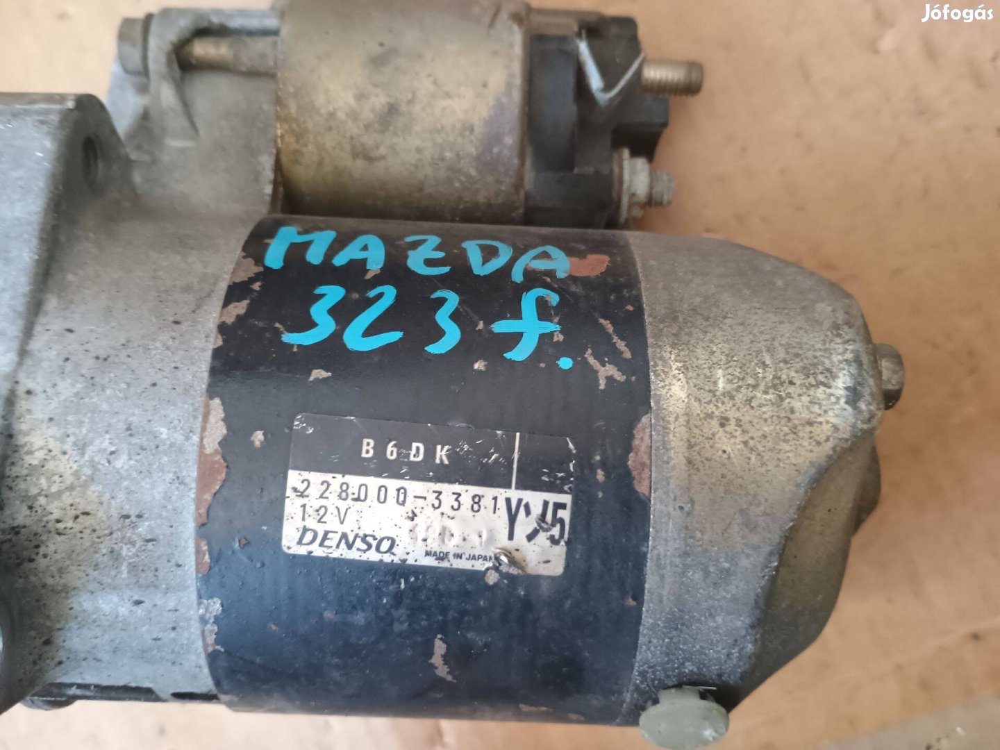 Mazda 323F önindító 228000-3381