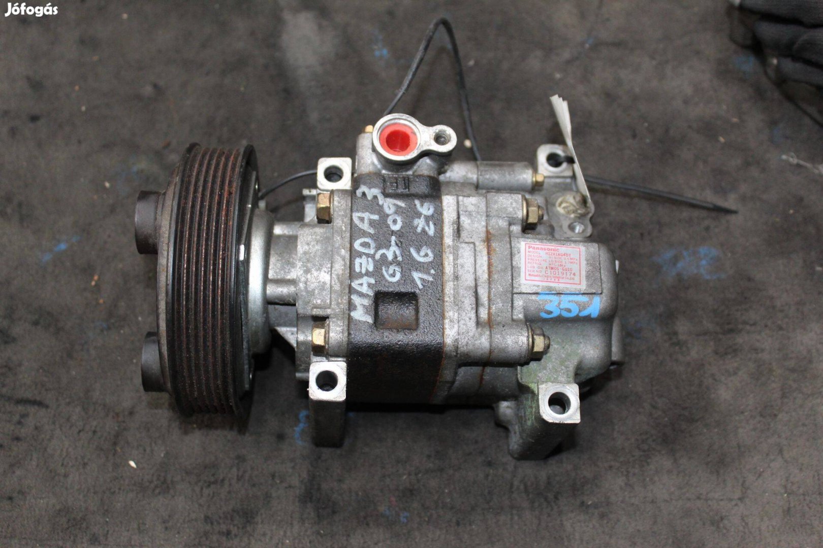 Mazda 3 2003-2009 1.6B klímakompresszor (H12A1AG4DY) (351)