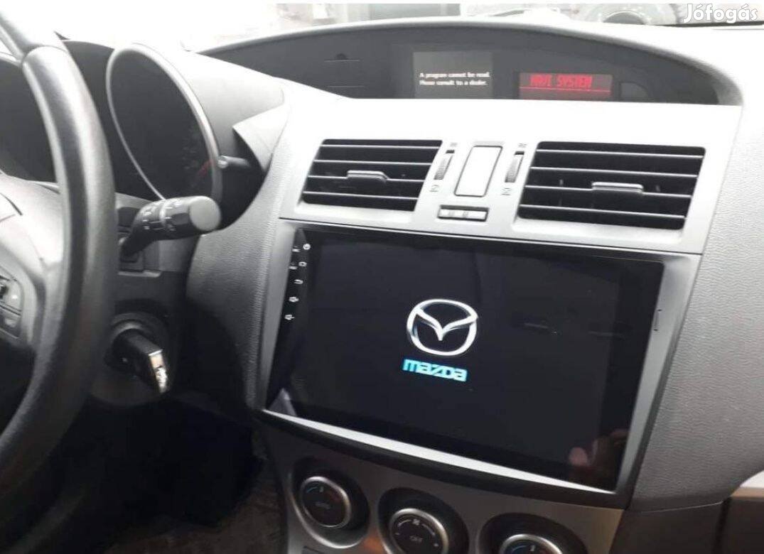 Mazda 3 Carplay Multimédia Android GPS Rádió Tolatókamerával