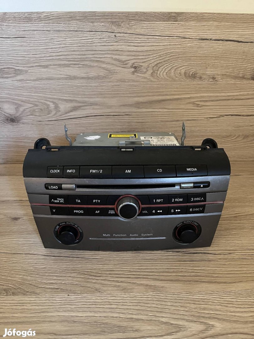Mazda 3 Radio Fejegység BR2B 66 AR0