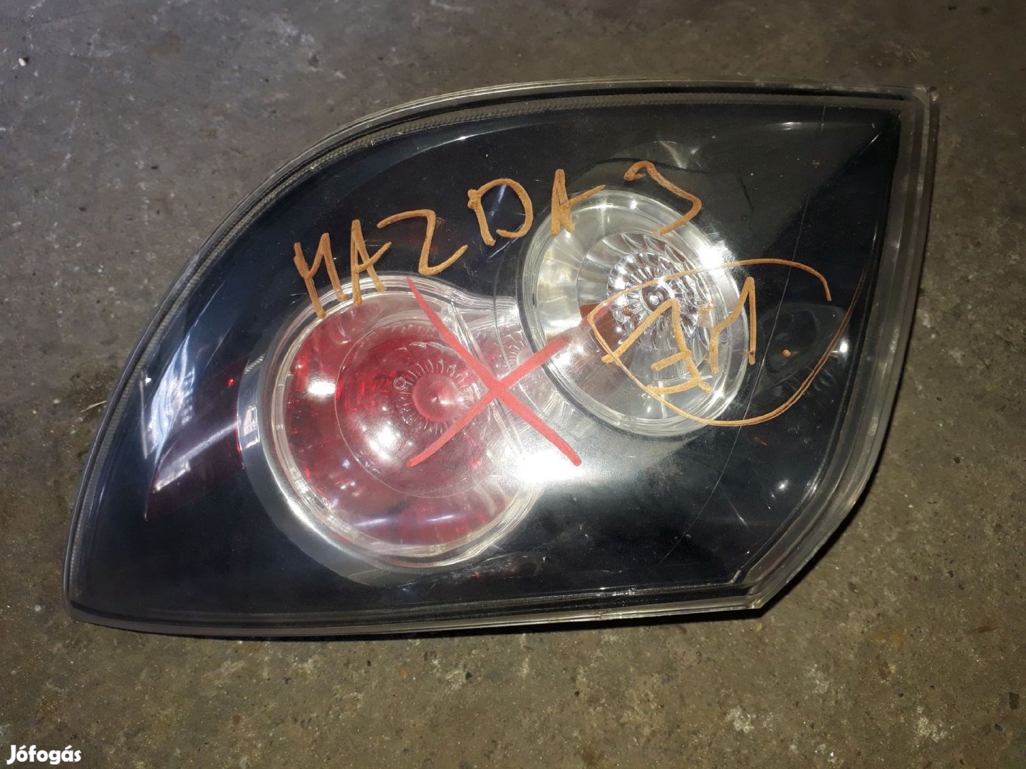 Mazda 3 -09 Jobb Hátsó Lámpa