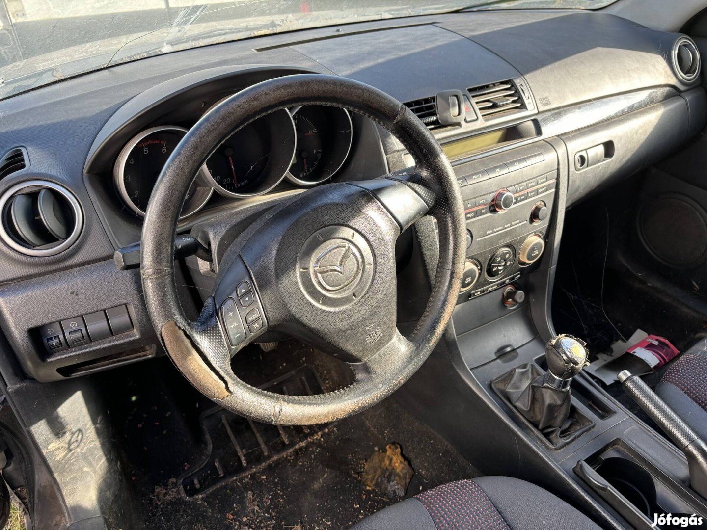 Mazda 3 légzsák szett műszerfal 