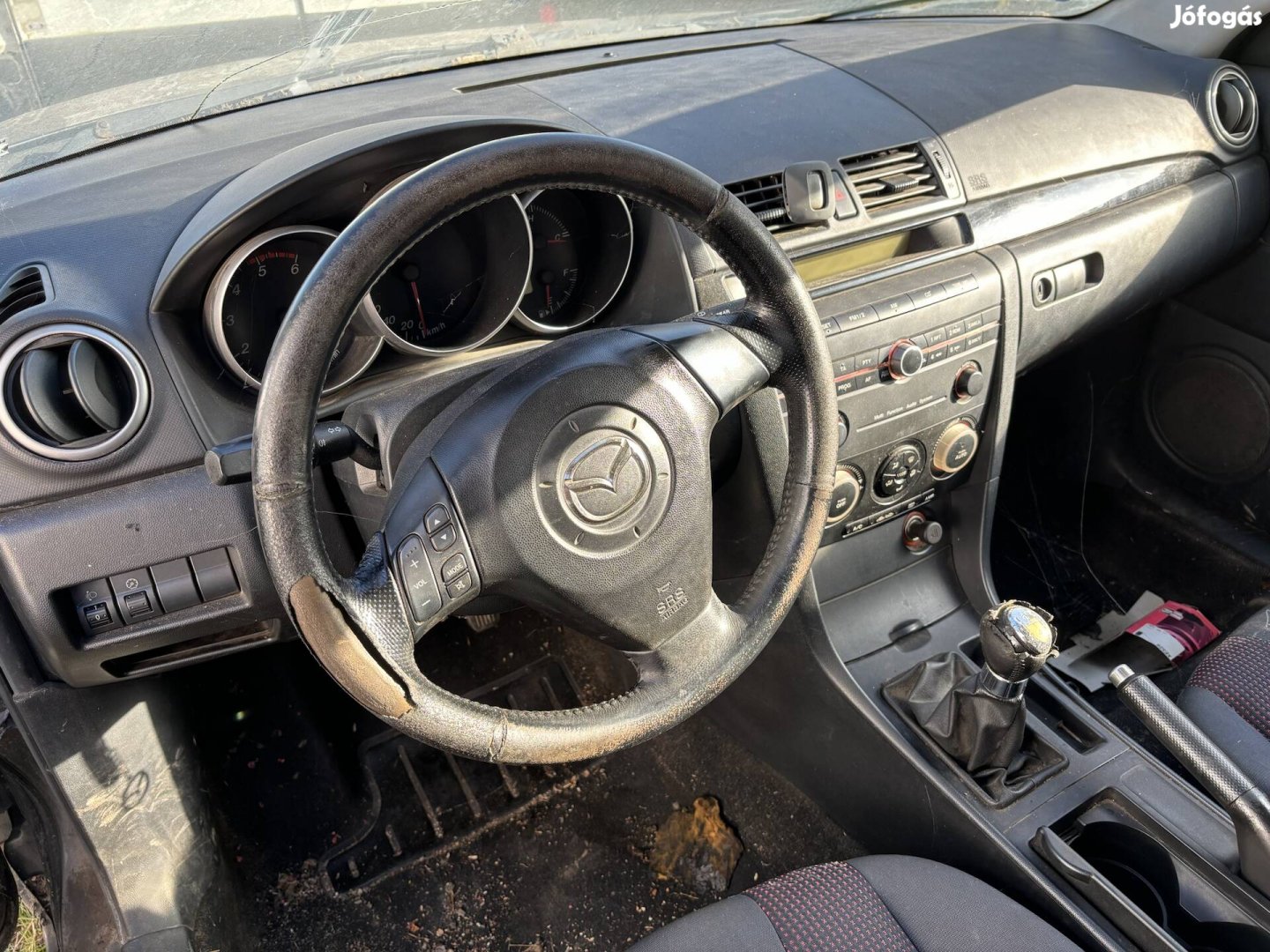 Mazda 3 légzsák szett műszerfal 