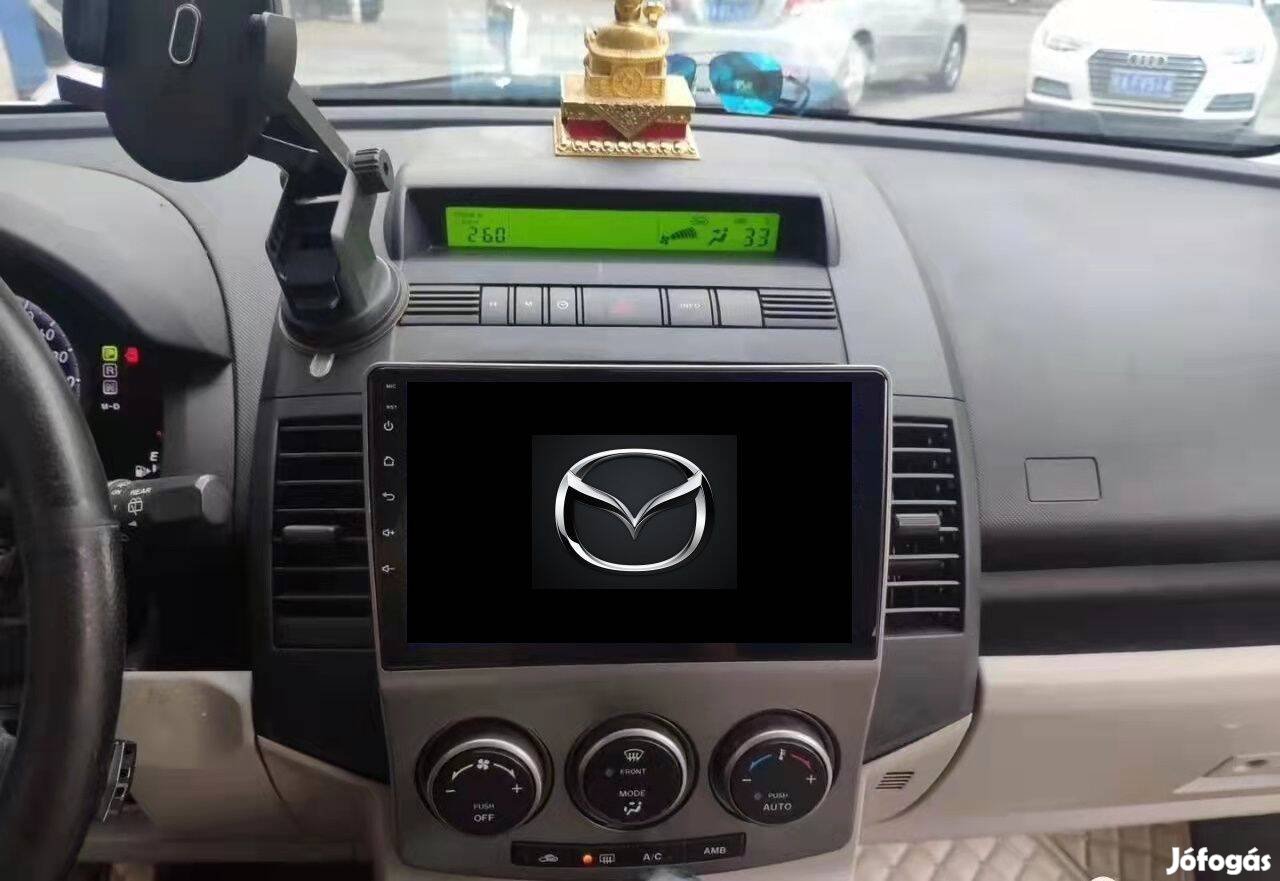 Mazda 5 Multimédia Android Carplay GPS Rádió Tolatókamerával