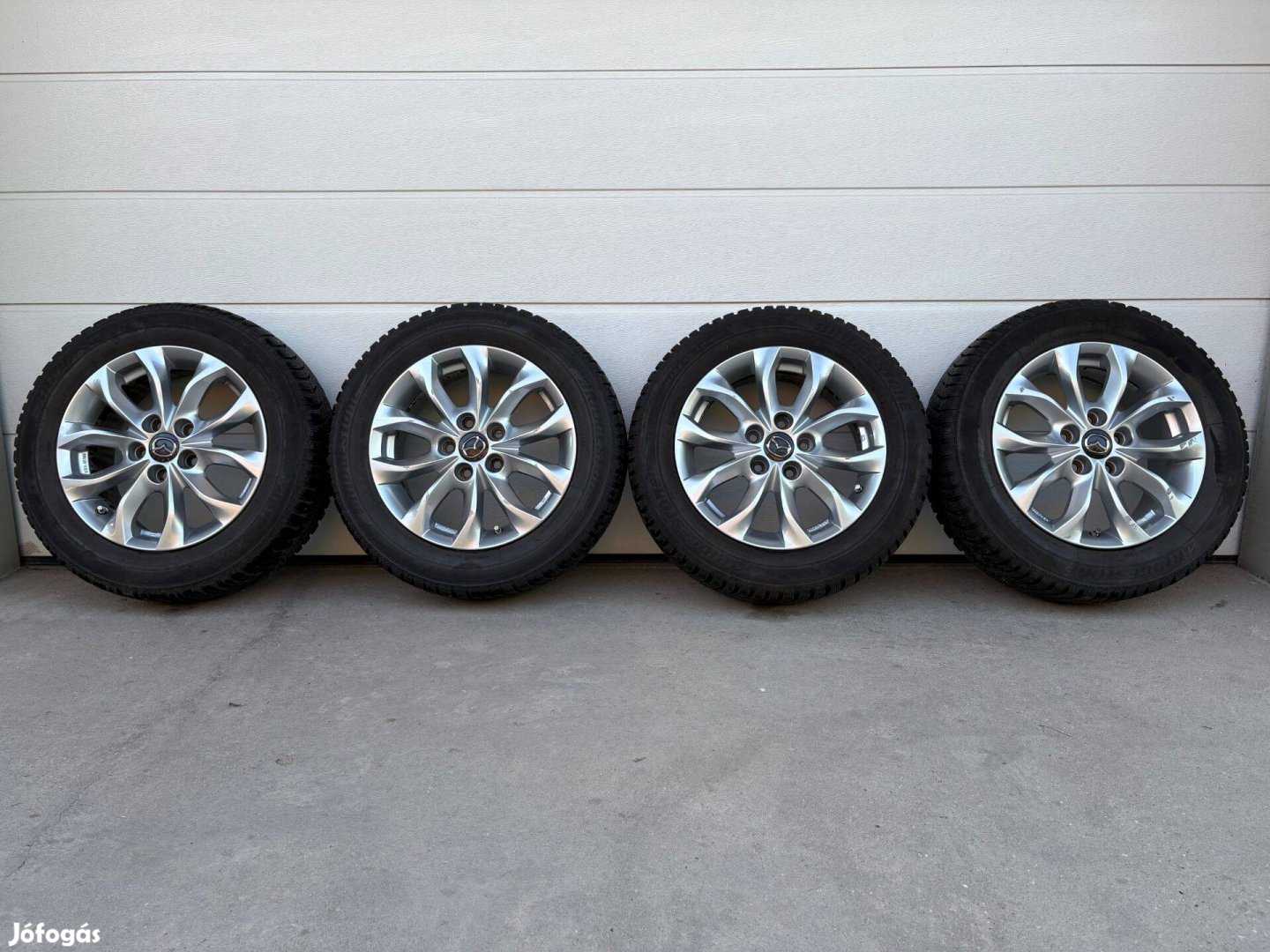 Mazda 5x114.3 16" alufelnik téli gumikkal olcsón