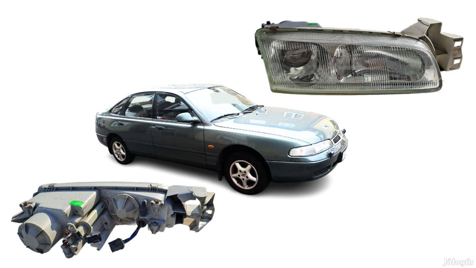 Mazda 626 Berlina jobb első fényszóró, sérült, cikkszám 10061614