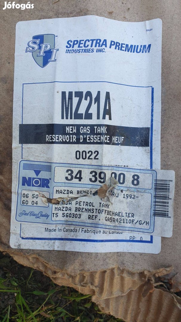 Mazda 626 üzemanyag tank
