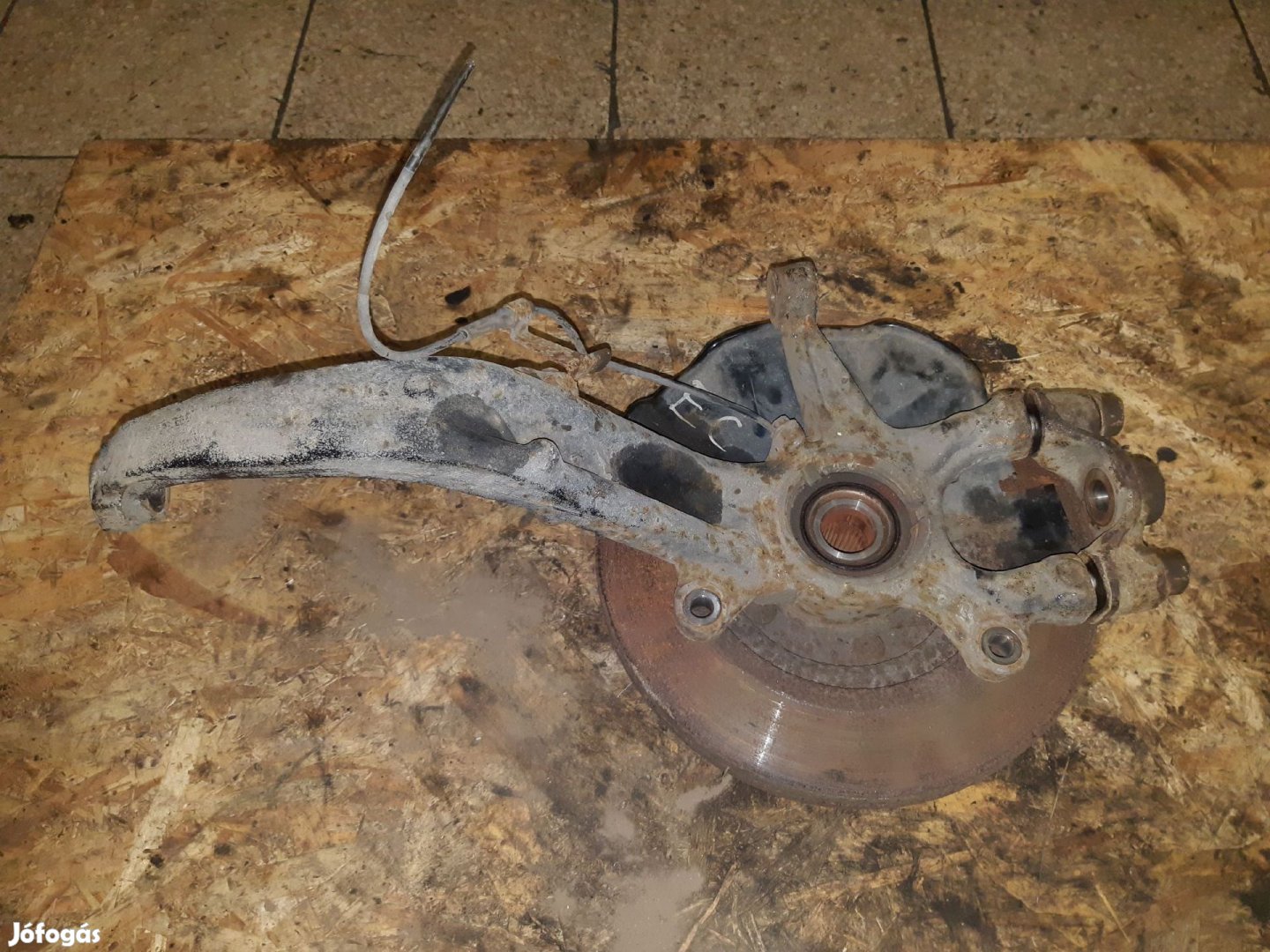 Mazda 6 07-12 Jobb Első Csonkállvány Kerékaggyal ABS Jeladó