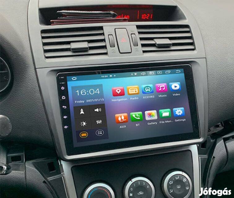 Mazda 6 Carplay Multimédia Android GPS Rádió Tolatókamerával
