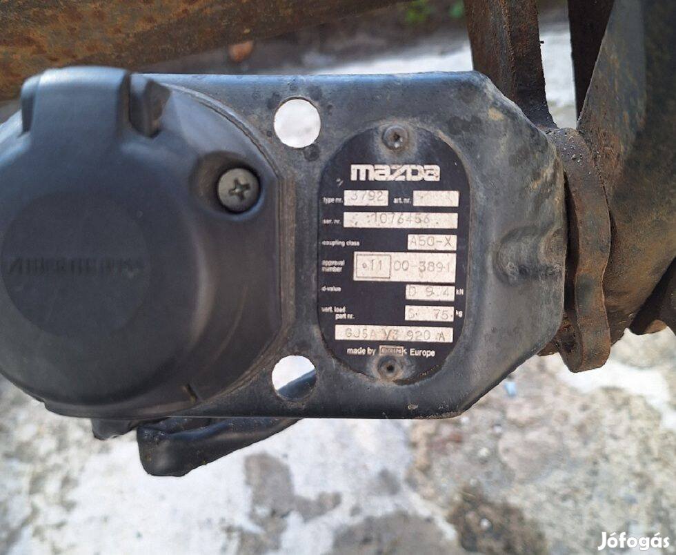 Mazda 6 Combi 2002-2008 Bontott Vonóhorog GJ5AV3920A