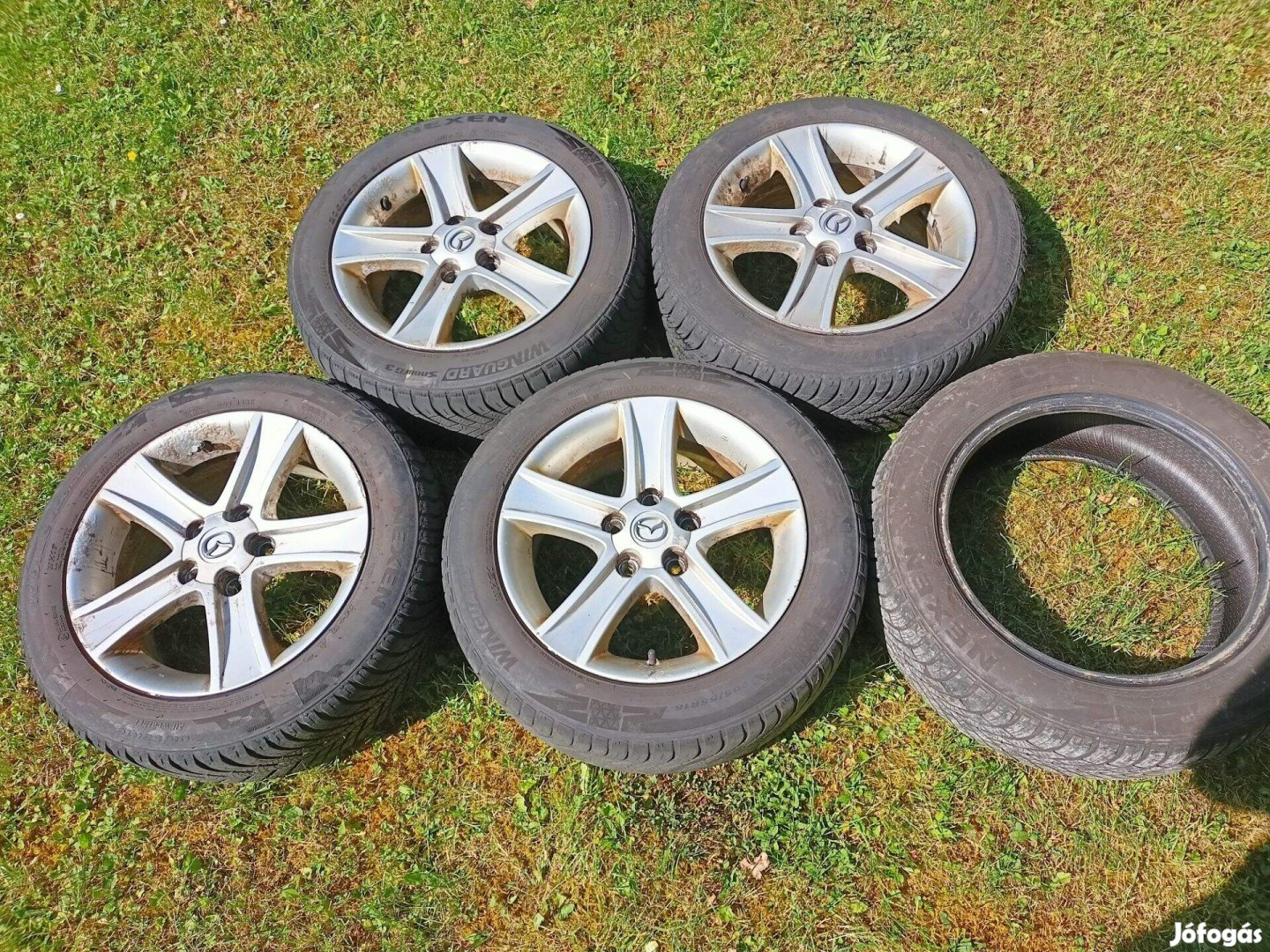 Mazda 6 Nexen hasznalt teligumigarnitura alufelnin elado