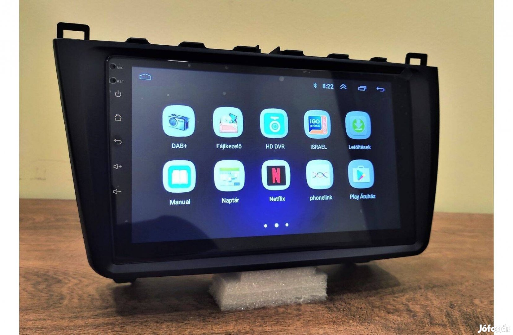Mazda 6 Specifikus magyar android multimédia Hifi GPS Wifi BT garancia